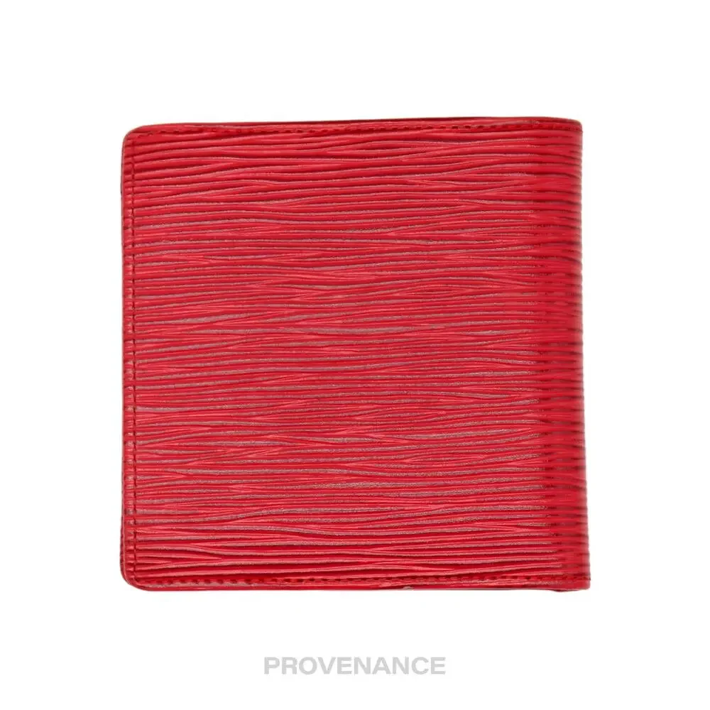 🔴 Louis Vuitton Marco Wallet - Red Epi Leather - Picture 3 of 10